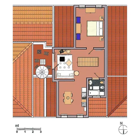 Apartmán Con Terrazza Biennale